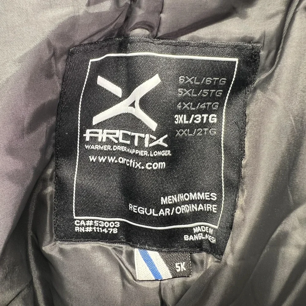 Arctix Snow Pants Mens 3XL 48-50W 32L Essentials Winter Outdoor Waterproof Ski - Picture 7 of 8
